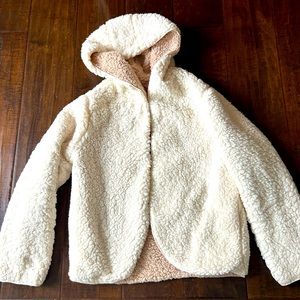 LA Hearts Sherpa Cardigan